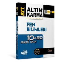 AYT Fen Bilimleri 10 x 40 Deneme Altın Karma