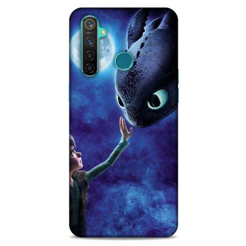 Oppo Realme 5 Pro Kılıf Dragons (40) Fit Silikon Kılıf Ejderha Takım Yıldızı