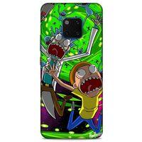Huawei Mate 20 Pro Uyumlu Kılıf Rick And Morty (22) Tam Koruma Kılıfı Nancy