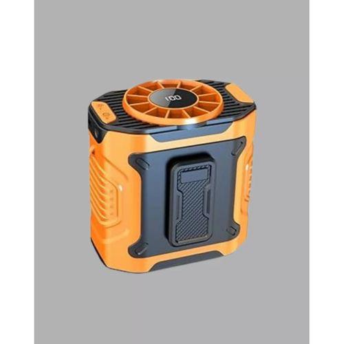 Dijital Ekranlı Turbo Mini Fan – 3 Kademeli Hız, Sessiz Çalışma Ve Type-c Şarj