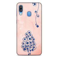 Nazarium (17) Desenli Silikon Kapak Samsung Galaxy A40 Kılıf