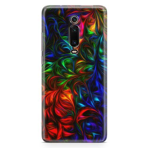 Xiaomi Redmi K20 Pro Kılıf Fractal Art Arka Kapak Koruma Desenli Full Koruyucu