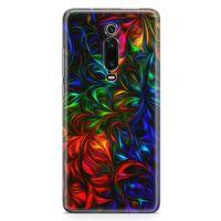 Xiaomi Redmi K20 Pro Kılıf Fractal Art Arka Kapak Koruma Desenli Full Koruyucu