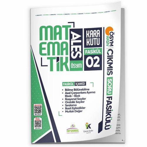 2026 ALES MATEMATİK Kara Kutu 8li Fasikül SETİ ÖSYM Çıkmış Soru Bankası Çözümlü Modüler PAKET