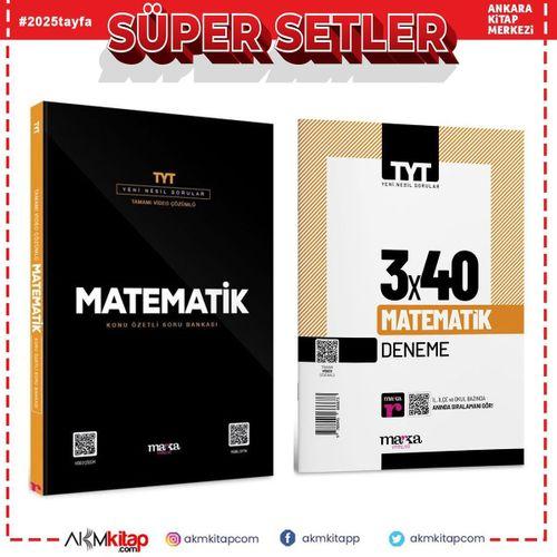 Marka Yayınları TYT Matematik Soru ve Deneme Seti 2 Kitap