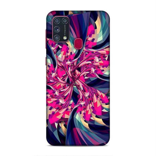 Samsung Galaxy M31 Kılıf Vantilator Soyut Arka Kapak Silikon Koruma Full Koruyucu