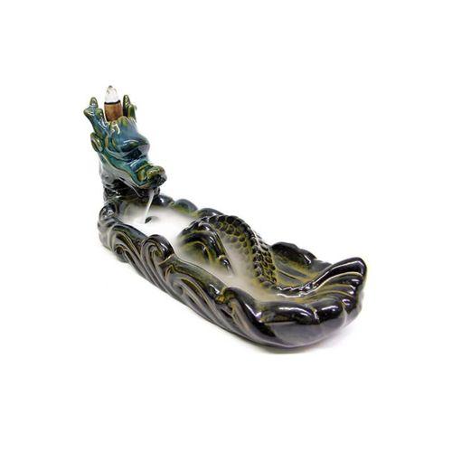 Dragon Seramik Buhurdanlık – Geri Akışlı & Çubuk Tütsülük