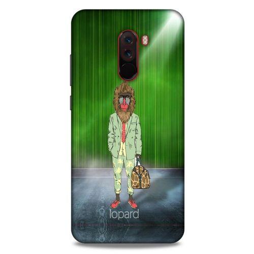Xiaomi Pocophone F1 Kılıf FunnyMaX (29) Arka Koruma Kılıfı Yeşil
