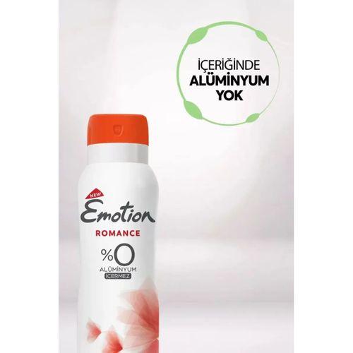 Emotion Romance Kadın Vegan Deodorant 150 Ml Hızlı Kurur, Leke Bırakmaz