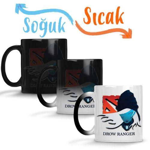 Drow Ranger Dota 2 Sihirli Kupa Bardak Porselen