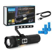 15 000 Lümen Tg+cob Led El Feneri Wt-703