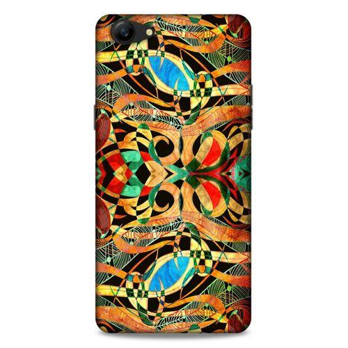 Lopard Oppo A79 Uyumlu Kılıf Manipülasyon ☻ (8) Baskılı Kılıf Desenli