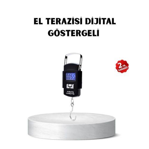 Portatif Dijital El Kantarı – Bavul, Kargo Ve Paket Tartı Cihazı 50 Kg