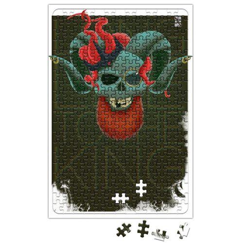 Skull Litch Branca Puzzle 240 Parça Yapboz
