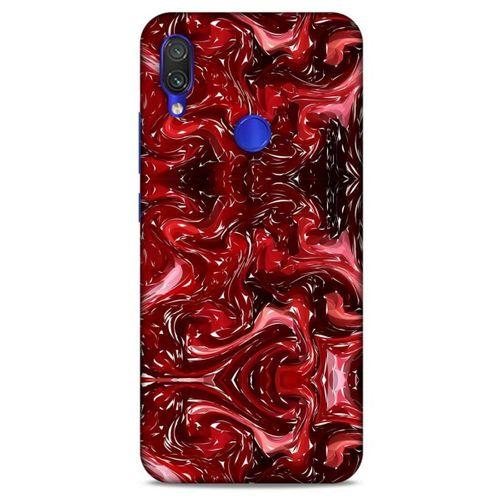 Mermer Desenli (45) Tema Liquid Air Kılıf Şarap Xiaomi Redmi Note 7 Kılıf