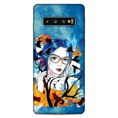 Lopard Samsung Galaxy S10 Uyumlu Kılıf Sürreal Yüzler ♀ (27) Tasarımlı Kılıf Baskılı