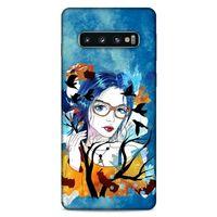 Lopard Samsung Galaxy S10 Uyumlu Kılıf Sürreal Yüzler ♀ (27) Tasarımlı Kılıf Baskılı