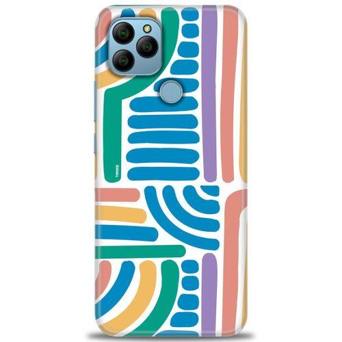 General Mobile GM 21 Kılıf HD Baskılı Kılıf - Joy + Tam Ekran Koruyucu