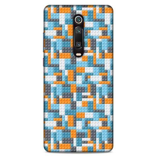 Lopard Xiaomi Redmi K20 Uyumlu Kılıf BloX (43) Thin Fit Kılıf Turuncu Beyaz