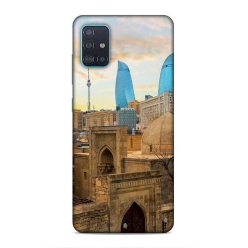 Samsung Galaxy A51 Uyumlu Kılıf Azarbaijan (11) Tam Koruma Ateş Kuleleri