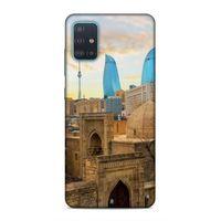 Samsung Galaxy A51 Uyumlu Kılıf Azarbaijan (11) Tam Koruma Ateş Kuleleri