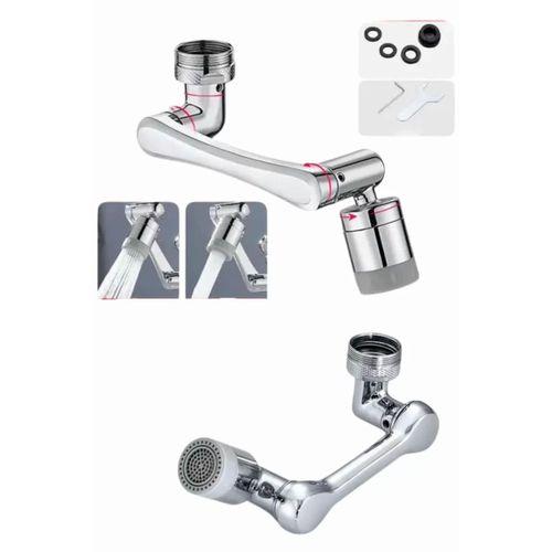 Dönen Musluk Başlığı 1080 Derece Ayarlanabilir Filtreli Sprey Uç