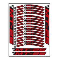 YAMAHA Yamaha Kırmızı Baskı Mt-25 Uyumlu 1 Set Jant Şeridi