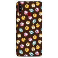 Baykuşlar (7) Desenli Silikon Kapak Telefon Kabı Samsung Galaxy A20s Kılıf