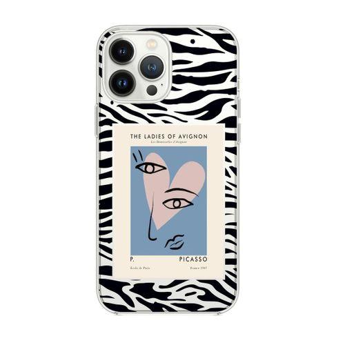 iPhone 13 Pro Max Picasso The Ladies Of Avignon Premium Silikonlu Şeffaf Telefon Kılıfı