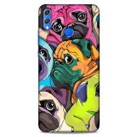 Animax Portre Pugs Huawei Honor 8x Kılıf Desenli Silikon