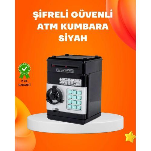 Otomatik Para Çeken Şifreli Atm Tasarımlı Kumbara