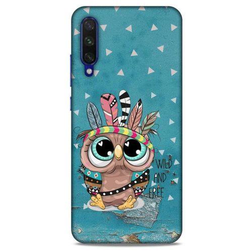 Animax Mavi Kızılderili Baykuş Xiaomi Mi A3 Kılıf Desenli Silikon