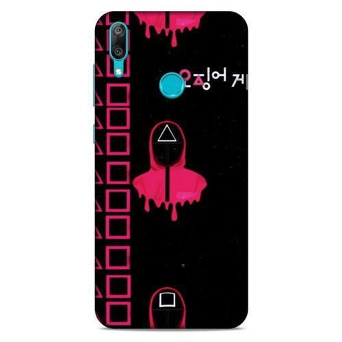 Huawei Y7 Prime 2019 Uyumlu Kılıf Squid Game (23) Ultra Koruma Kılıfı Shin