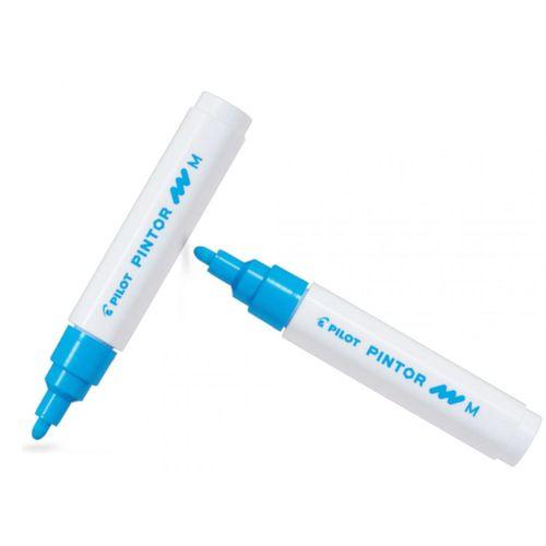 PILOT PİNTOR (M) YUVARLAK UÇ AÇIK MAVİ ( İki Adet )
