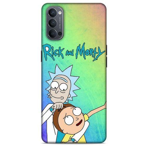 Oppo Reno 4 Uyumlu Kılıf Rick And Morty (1) Kılıfı Rick Sanchez