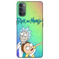 Oppo Reno 4 Uyumlu Kılıf Rick And Morty (1) Kılıfı Rick Sanchez