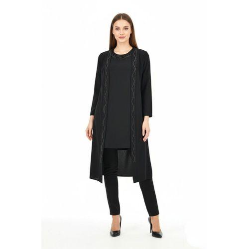 Kadın Taşlı 2 Li Kombin Elbise BGL-ST04712