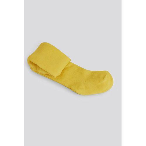 Bistyle Bistyle Derby Mix Tekli Penye Külotlu Çorap BS50102M Sarı