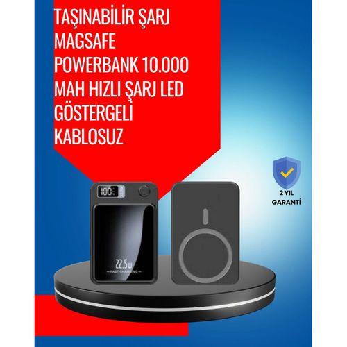 Alüminyum Alaşımlı, 20w Pd Hızlı Şarj Ve Manyetik Kablosuz Powerbank