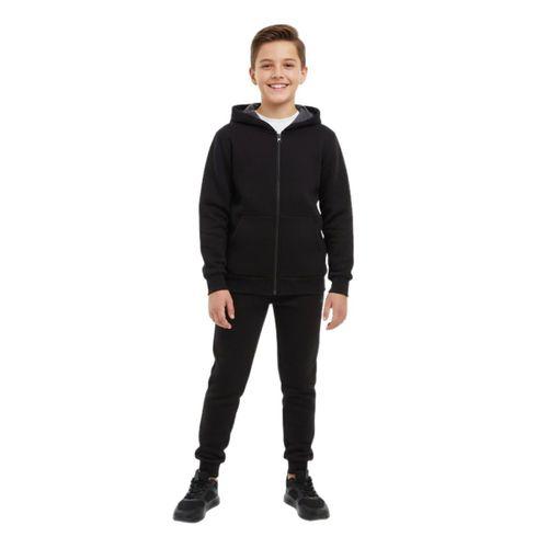 Erkek Çocuk Kapüşonlu Fermuarlı 3 İplik Eşofman Takım BGL-ST05053
