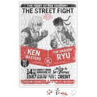 Street Fighter The Street Fight Puzzle 240 Parça Yapboz