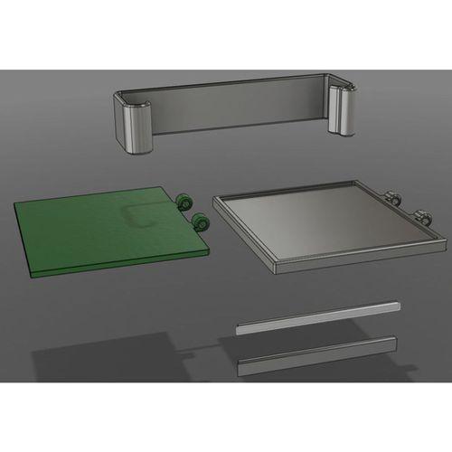 Ketch ID Tanımlayıcı Etiket Tutucu STEP Dosyaları Artık Dahil (Bu ürün Sadece Plastik parçadır - Almadan Önce Soru Sorabilirsiniz)