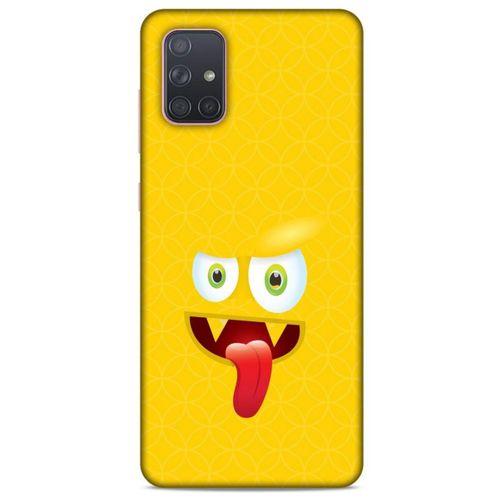 Emojix (6) Samsung Galaxy A71 Kılıf Silikon Kapak Desenli