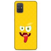 Emojix (6) Samsung Galaxy A71 Kılıf Silikon Kapak Desenli