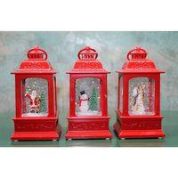 Yılbaşı Temalı Işıklı Müzikli Kar Küresi