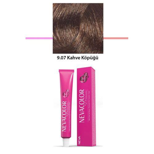 Premium 9.07 Kahve Köpüğü - Kalıcı Krem Saç Boyası 50 g Tüp
