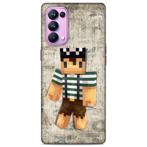 Lopard Oppo Reno 5 Pro 5G Uyumlu Kılıf PiXel (48) Bumper Kılıf Bob MC