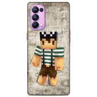 Lopard Oppo Reno 5 Pro 5G Uyumlu Kılıf PiXel (48) Bumper Kılıf Bob MC