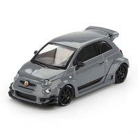 Eğitici Oyuncak Mini GT 1/64 Abarth 595 LB-WORKS x Abas Works Grey
