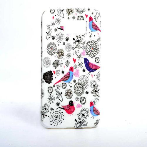Galaxy S6 Kılıf Zore Şehirli Desenli Silikon